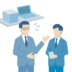 営業の課題イラスト